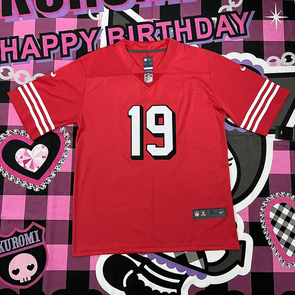 San Francisco 49ers Red Jersey #19 SAMUEL NFL